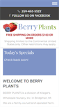 Mobile Screenshot of berryplants.com